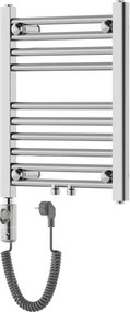 Mexen Mars, elektrické vykurovacie teleso 500 x 400 mm, 300 W, chrómová, W110-0500-400-2300-01