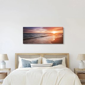 Obraz - Západ slnka v Thajsku (120x50 cm)