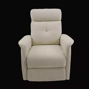 LuxuryForm DESIGN TV kreslo PEGAS s elektrickým polohovaním, masážou a výklopom - béžové