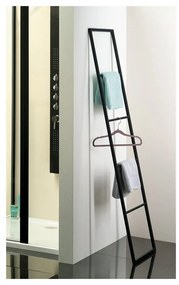 Matne čierny rebrík na uteráky Ska – Sapho