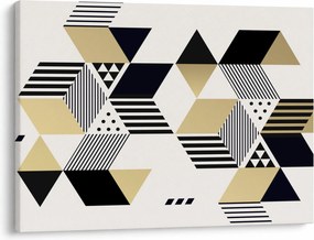 Obraz - Geometrické tvary N⁰1 (70x50 cm)