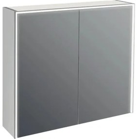 Zrkadlová skrinka Jungborn QUATTRO / SEDICI / NOVE 80 x 20 x 70 cm sivá