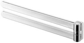 Erga Futura, 2-ramenný vešiak na uteráky 435 mm, chrómová, ERG-02995