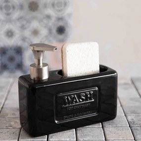 Dávkovač na saponát JASAI čierny 848266