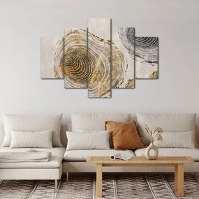 Obraz - Abstrakcia kmeňov (150x105 cm)