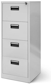 Skriňa Sara V004 kovová šedý