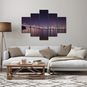 Obraz pohľadu na San Francisco, California (150x105 cm)