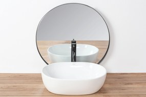 Rea Amelia, umývadlo na dosku 480x345x135 mm, biela lesklá, REA-U0416