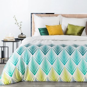 SATÉNOVÉ OBLIEČKY SHELLY 160X200 CM, 2 KS 70X80 CM VZOROVANÉ