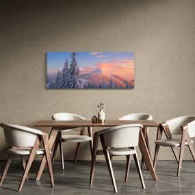Obraz - Zimná krajina (120x50 cm)