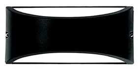 Vonkajšie nástenné svietidlo 1xE27/10W/230V IP54 čierna