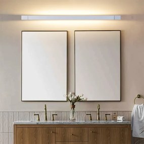 Brilagi-LED Kúpeľňové osvetlené zrkadlo AQUA LINE LED/36W/230V 120 cm IP44 matný chróm