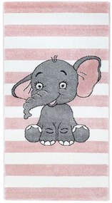 Koberce Breno Kusový koberec Kiddo A1087 pink, ružová,80 x 150 cm