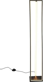 Trio - stmievateľná LED stojacia lampa EDGE LED/26W/230V 2300/3000/4000K čierna
