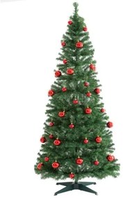 Výsuvný vianočný stromček 180cm vrátane ozdôb na stromček