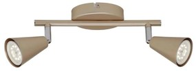 Briloner 2849-027 - LED Bodové svietidlo GOLD BASIC 2xGU10/5W/230V