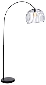 Moderná stojaca lampa čierna - Koopa