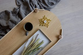 Podnos Tray, obdĺžnikový – pieskový