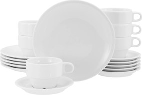 XXXLutz KÁVOVÝ SERVIS Milano Weiss 18-dielne Creatable - Online Only bytové doplnky - 007768065701