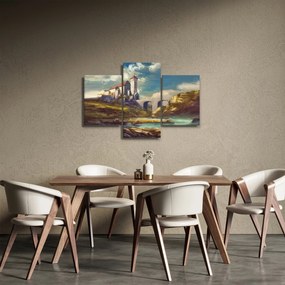 Obraz - Stredoveký hrad (90x60 cm)