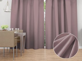 Biante Zamatový záves Velvet Prémium SVP-031 Tmavo staroružový - šírka 135 cm 135x230 cm