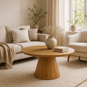 PROXIMA.store - Okrúhly konferenčný stolík CARLY MAX