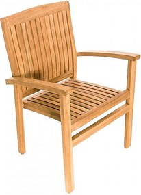 DEOKORK Záhradná teaková zostava HARMONY 1+4+1