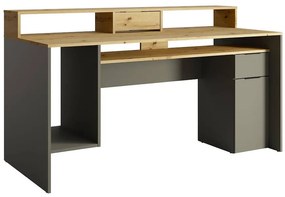 Písací stôl 1d1sz 60 Nfsc B Grafit Rex