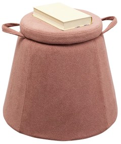 Thimble Storage taburetka ružová Ø51 cm