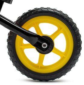 Detský balančný bicykel Baby Mix Traveller čierny
