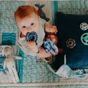 Skladacia pyramída s hryzadielkami, oceán