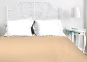 povlečemevás.cz Prestieradlo Jersey STANDARD 180x200 cm - orechové