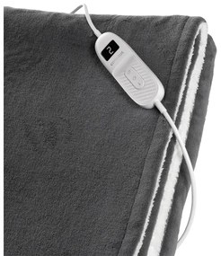 Concept DV7420 - Elektrická vyhrievacia deka 160W/230V 180x130 cm šedá/biela