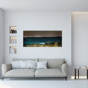 Obraz - Horská krajina (120x50 cm)