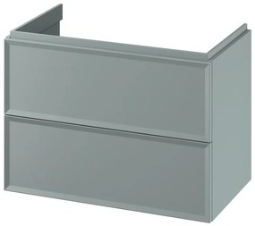 Cersanit S1017-004 - Závesná kúpeľňová skrinka pod umývadlo MILLE 80x45 cm mentolová