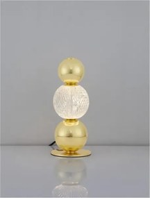 Rustikálna stolová lampa Brille