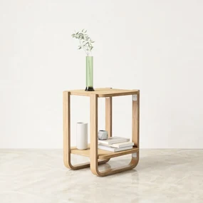 Odkladací stolík BELLWOOD V.53 cm prírodný