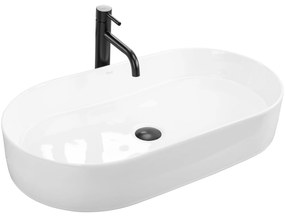 Rea Nadia, umývadlo na dosku 710x385x120 mm, biela lesklá, REA-U5801