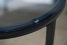 Sada konferenčných stolíkov Latrisha vzor čierny mramor