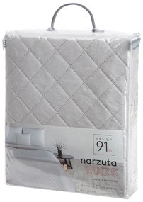 PREHOZ NA KRESLO LUIZ 5 70X160 CM STRIEBORNÝ