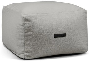 Svetlosivý sedací vak z textílie buklé Softbox MooG – SLOWDOWN