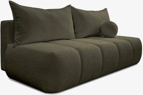 Rozkladacia pohovka SARIA Olive Boucle