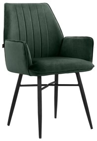 Zelené čalúnené jedálenské kreslá v súprave 2 ks Anzo – Støraa