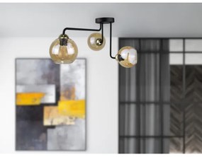 Prisadený luster MONDE GOLD 3xE27/60W/230V