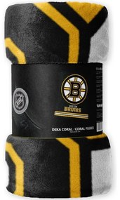 Coral fleece deka NHL Boston Bruins - 150 x 200 cm