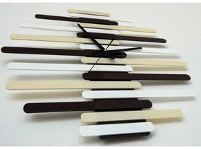 Moderné nástenné hodiny do kancelárie I SENTOP X0057-RAL1015-RAL9010-RAL8017