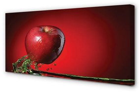 Obraz canvas jablko vo vode 100x50 cm