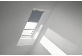 VELUX Zatemňovacia roleta na strešné okno manuálna DFD MK06 4581SWL modrá