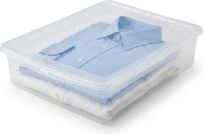 Keeeper Úložný box s vekom BEA Clearbox 9L, 39 x 35,5 x 9 cm