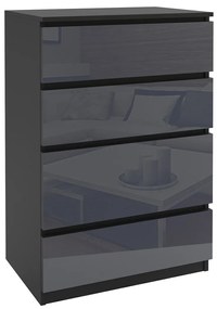 Komoda 38 Belini šedý  BM KOM1/1/B/B/S/0
